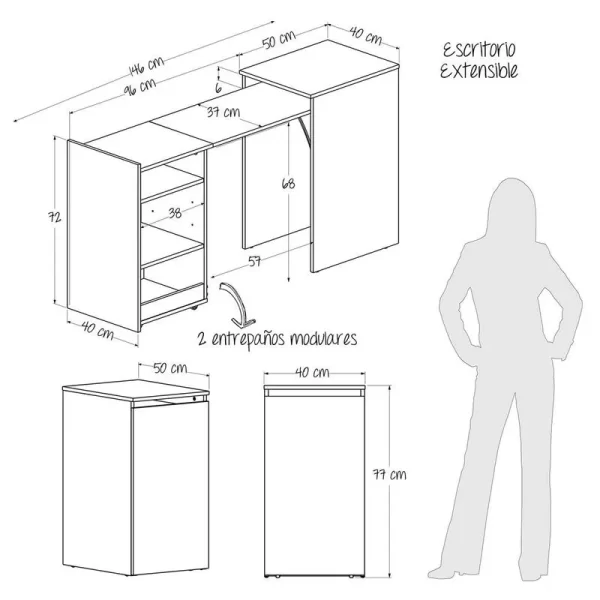 Escritorio Extensible Space 7 »