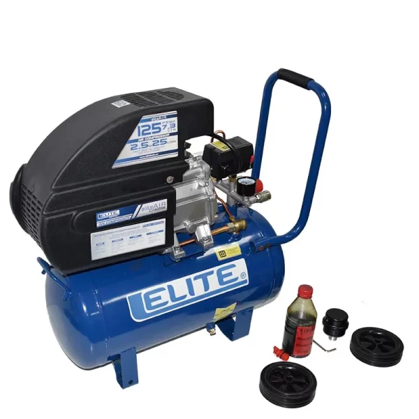 Compresor de Aire 2.5 Hp 25 Litros 125 Psi Elite CA6256 »